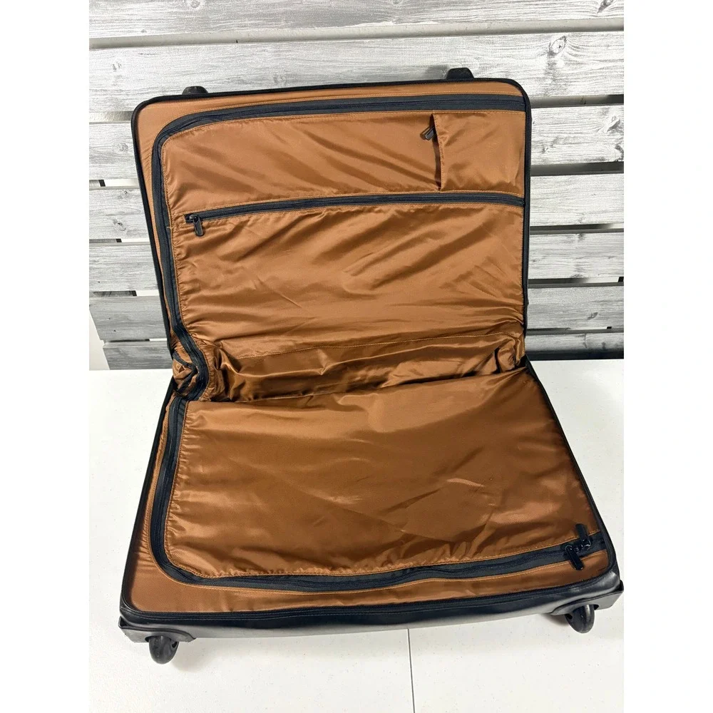 Tumi T-Tech Essential Gear Carry on Garment Bag Suitcase Wheeled 56030D Black
